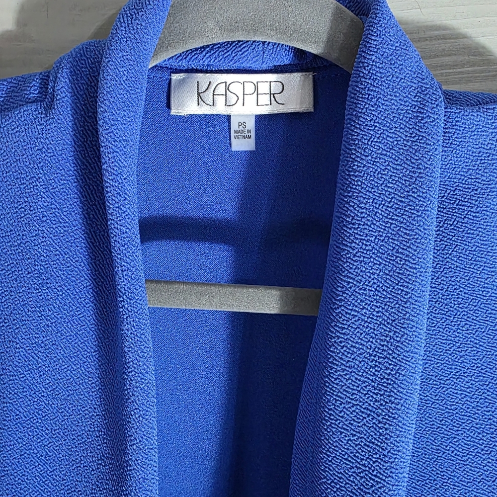 KASPER Cardigan Light Weight Blue 💥SALE💥 - Picture 3 of 5